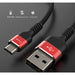 2.4a Nylon Fast Charge Usb Data Cable For Samsung Mi Tablet