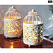 2 Pack Hollow Hanging Candle Holder For Wedding Home Decor