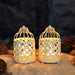 2 Pack Hollow Hanging Candle Holder For Wedding Home Decor