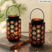 2 Pack Nordic Flower Hollow Wrought Candle Holder For Home