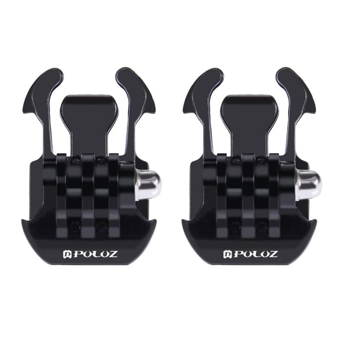 2 Pcs Horizontal Surface Quick Release Buckle For Gopro