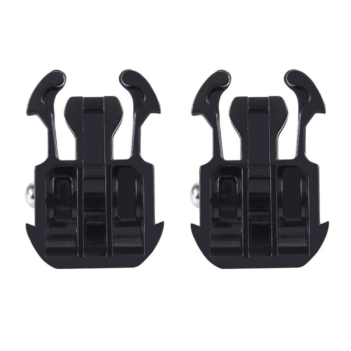 2 Pcs Horizontal Surface Quick Release Buckle For Gopro