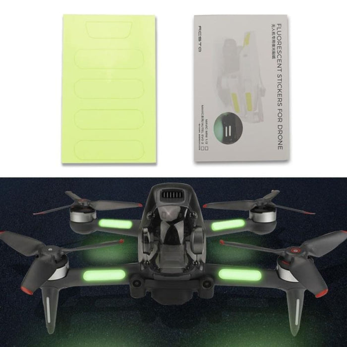 2 Pcs Luminous Sticker Night Flight For Dji Fpv Drone