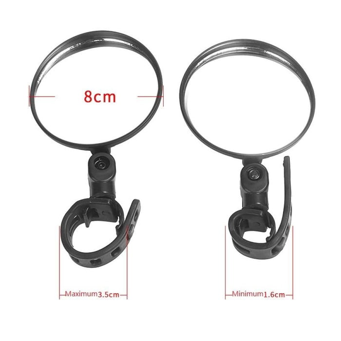 2 Pcs For Xiaomi Scooter Rear View Mirror Bicycle