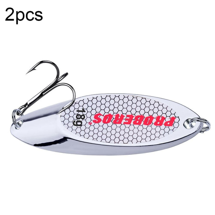 2 Piece 18g Metal Sequin Vib Lure Set