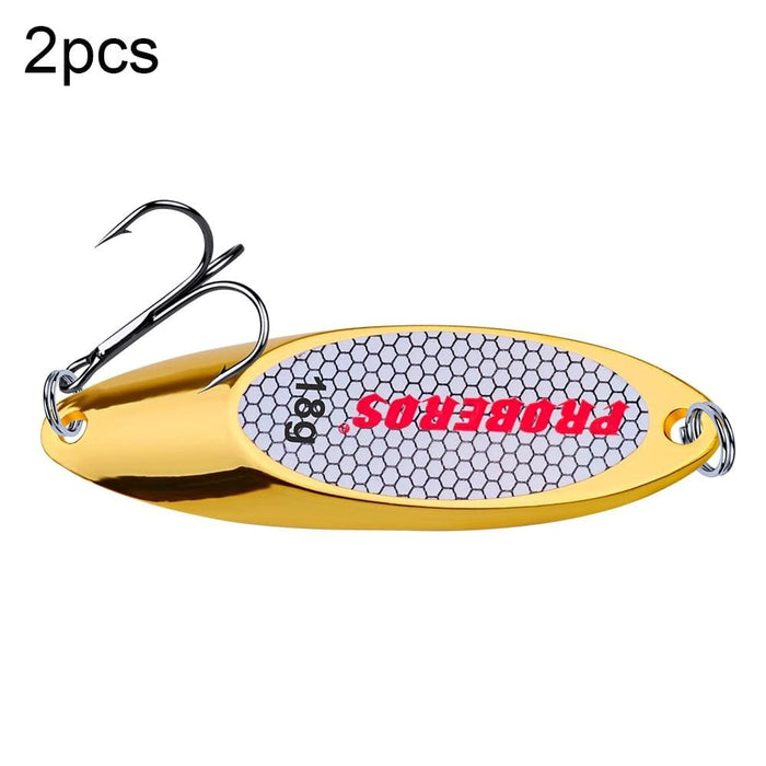 2 Piece 18g Metal Sequin Vib Lure Set