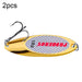 2 Piece 18g Metal Sequin Vib Lure Set