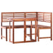 2 Piece Bistro Set Solid Acacia Wood Aabtn