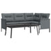 2 Piece Garden Lounge Set Anthracite Steel Tlxnob