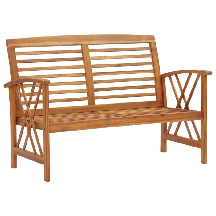 2 Piece Garden Lounge Set Solid Acacia Wood Tobxix