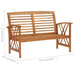 2 Piece Garden Lounge Set Solid Acacia Wood Tobxix