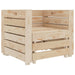 2 Piece Garden Pallet Lounge Set Wood Aktal