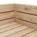 2 Piece Garden Pallet Lounge Set Wood Aktal