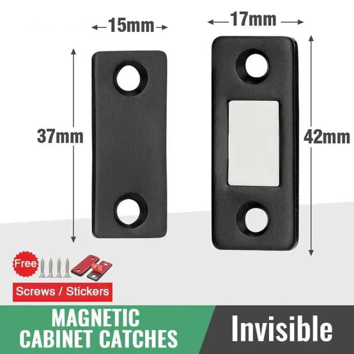 2 Piece Magnetic Cabinet Catches With Screws