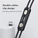 2 Pieces Magnetic Plug Case Portable Usb Cable Organizer