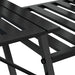 2-seater Garden Bench 165 Cm Black Steel Tonnok