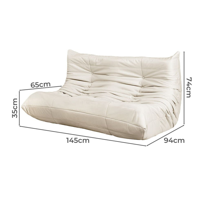 2 Seaters Floor Sofa Caterpillar Lounge