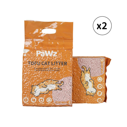 Goslash Picks 2.5kg Tofu Cat Litter Clumping Flushable Fast