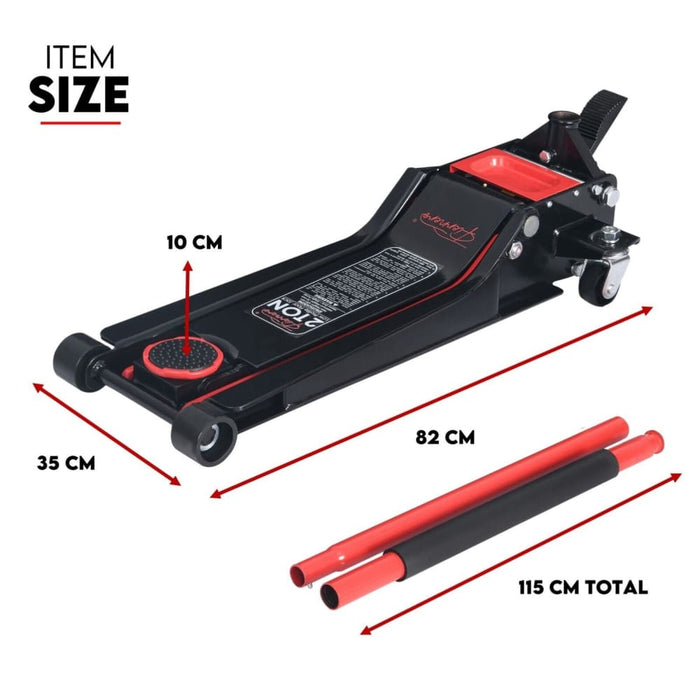 2 Ton Low Profile Trolley Jack Hydraulic Floor Car Lifter