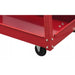 2 x Workshop Tool Trolley 100 Kg 3 Shelves Oabopi