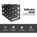 20 Bottle Timber Wine Rack Wooden Storage Wall Racks