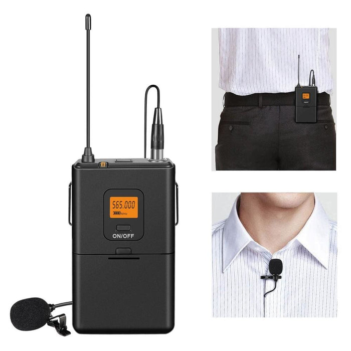 20-channel Uhf Wireless Microphone System With Bodypack