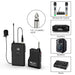 20-channel Uhf Wireless Microphone System With Bodypack