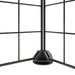 20-panel Pet Cage With Door Black 35x35 Cm Steel Tooabpp