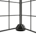 20-panel Pet Cage With Door Black 35x35 Cm Steel Tooabti