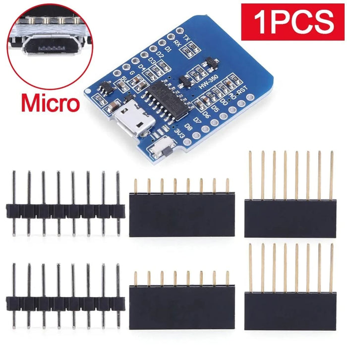 20 Piece D1 Mini Esp8266 Development Board With Usb Wifi