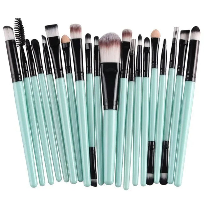 20 Piece Makeup Brush Set Eye Shadow Foundation Beauty