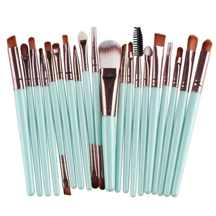 20 Piece Makeup Brush Set Eye Shadow Foundation Beauty