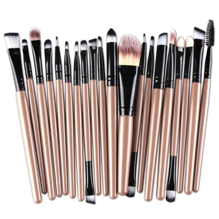 20 Piece Makeup Brush Set Eye Shadow Foundation Beauty