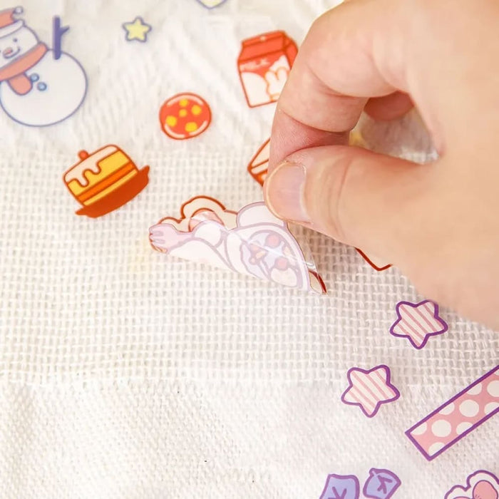 20 Sheets Waterproof Stickers for Kids Toddlers