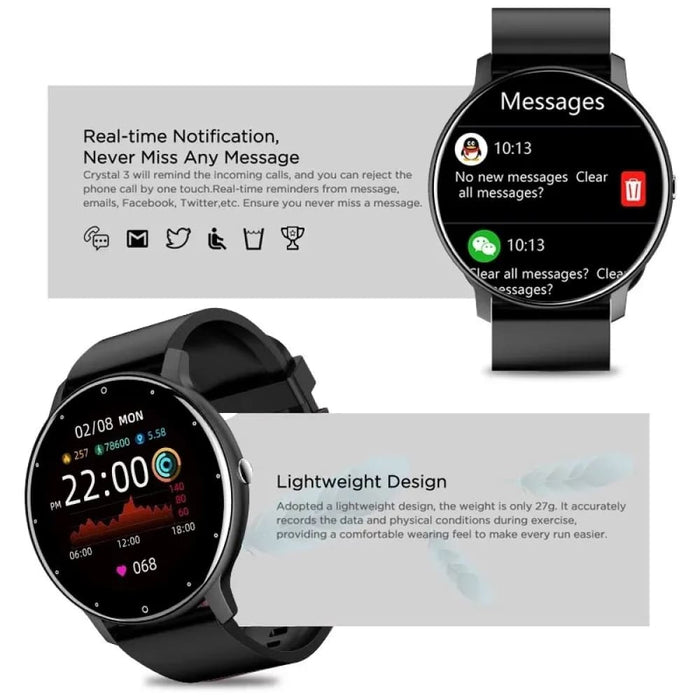 2024 Lige Smart Watch With Real Time Activity Tracker