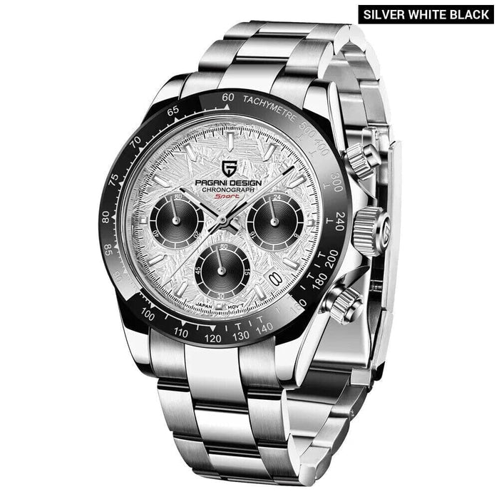 2024 Pagani Design Mens Quartz Chronograph Watch