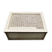 Vibe Geeks Large Capacity Wooden Piggy Bank Cash Box