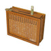 Vibe Geeks Large Capacity Wooden Piggy Bank Cash Box