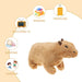 20cm Fluffty Capybara Plush Doll Soft And Cute Stuffed