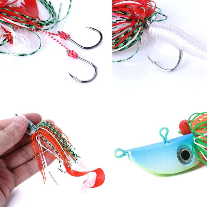 20g Fish Head Beard Lead Hook For Hengjia Jig