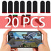 20pcs Breathable Game Finger Cover For Touch Screen Anti