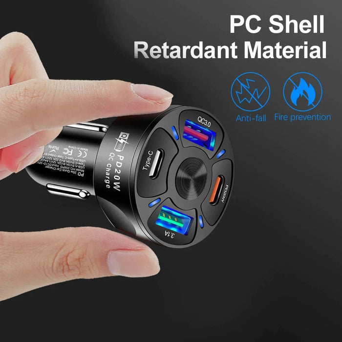20w Usb Type c Car Charger for Fast Charging