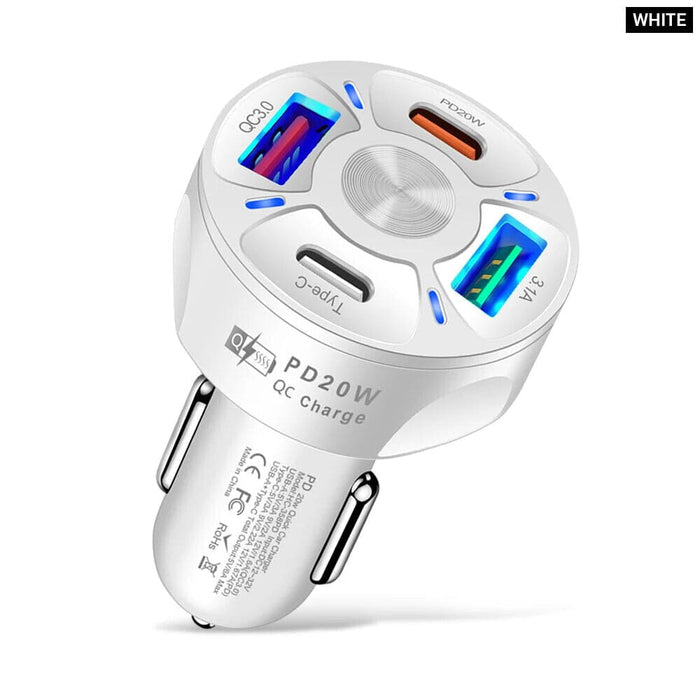 20w Usb Type c Car Charger for Fast Charging