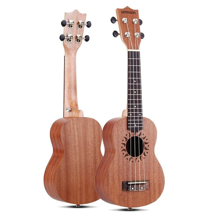 21’ Ukulele 15 Frets 4 Strings Acoustic Stringed Musical