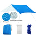 210t Waterproof Tarp Tent Outdoor Portable Foldable