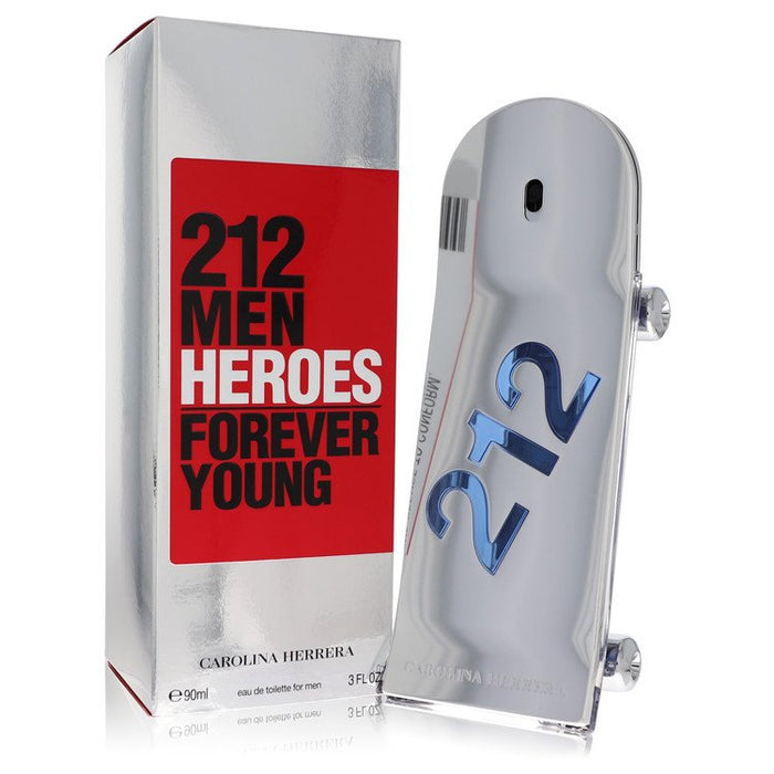 212 Heroes Eau De Toilette Spray For Men-90 Ml