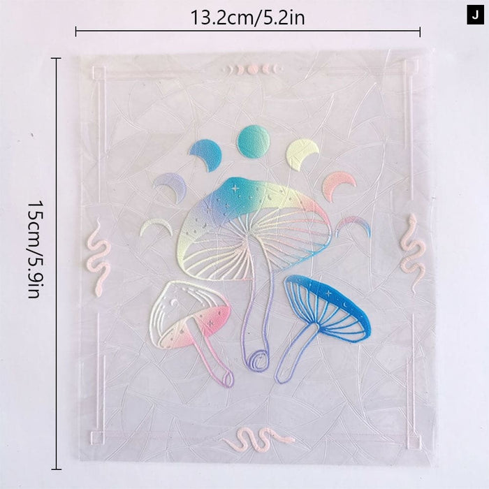 22 Kinds Of Sun Catcher Pvc Electrostatic Glass Stickers