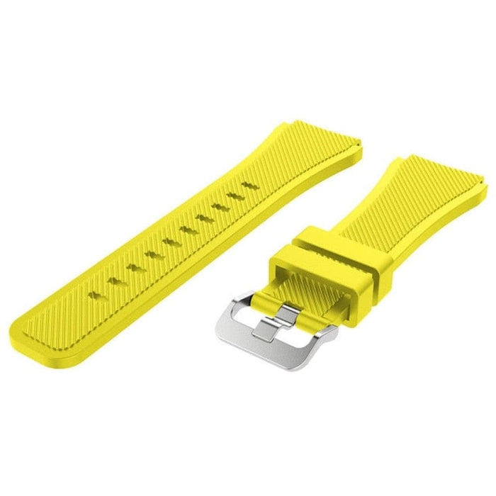 22mm Soft Silica Gel Sports Watch Band Strap For Samsung