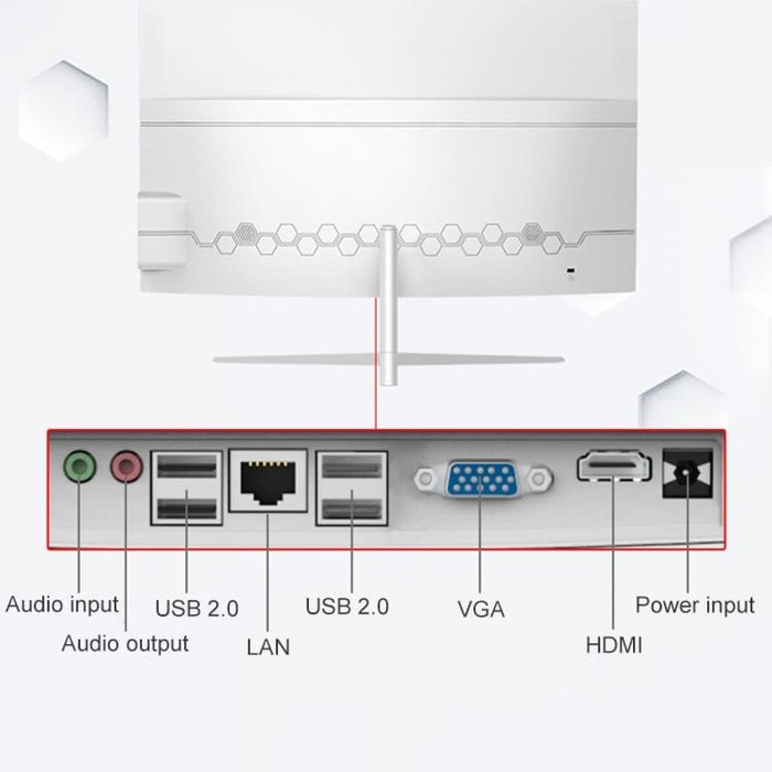 23.8 Inch Borderless All In One Pc 8gb 256gb Windows 7