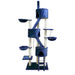 244 Cm Xl Multi Level Cat Scratching Post Tree Scratcher